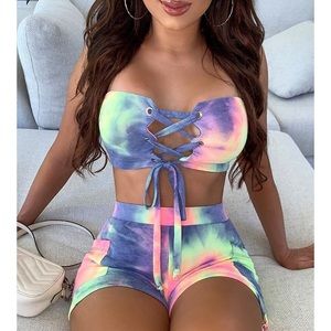 Sexy Tie Dye Outfit
